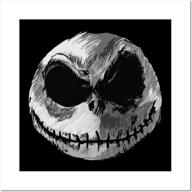 Halloween Special Jack Skellington Wall Art by Joker & Angel